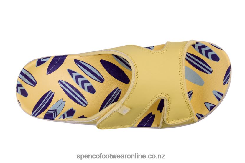 Women Spenco Footwear Kholo Beach Slide 426V8T185 Light Blue