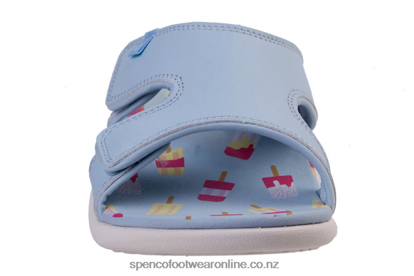 Women Spenco Footwear Kholo Beach Slide 426V8T185 Light Blue