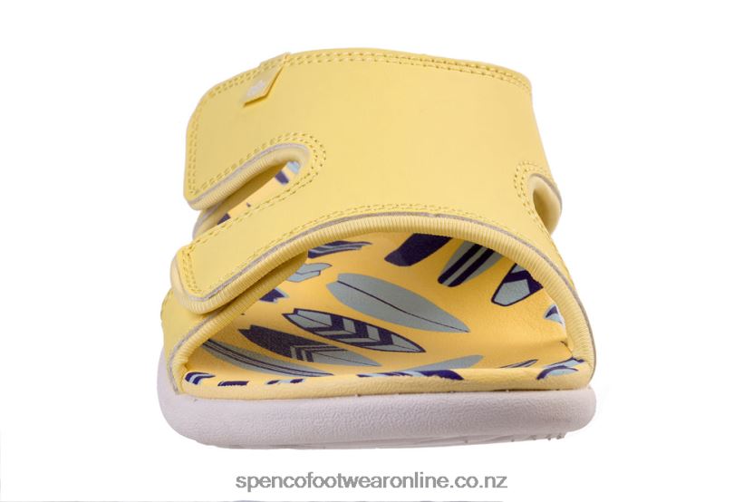 Women Spenco Footwear Kholo Beach Slide 426V8T189 Yellow