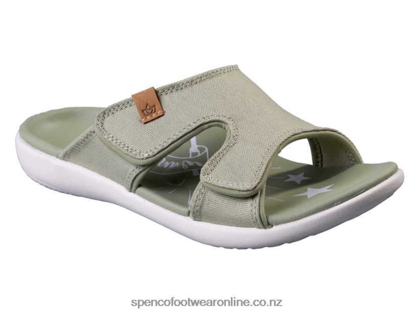 Women Spenco Footwear Kholo Believe 426V8T206 Sage