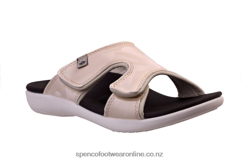 Women Spenco Footwear Kholo Camo Slide 426V8T166 Cream