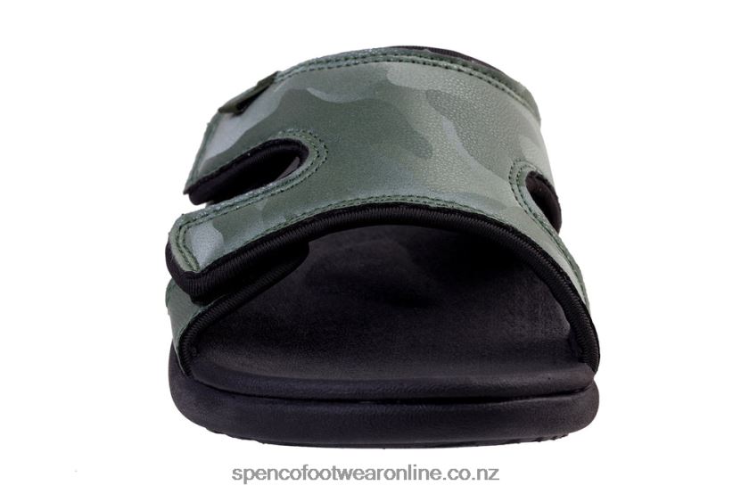 Women Spenco Footwear Kholo Camo Slide 426V8T167 Dusty Green