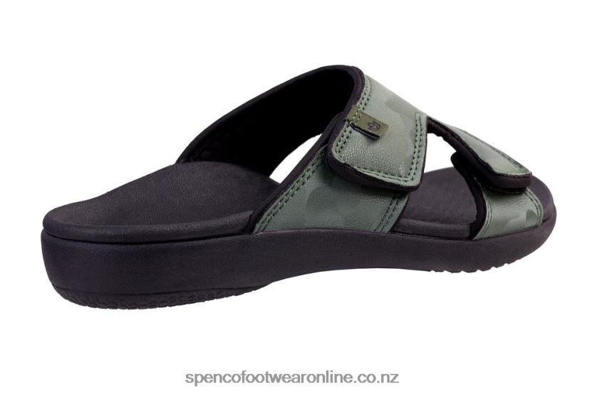 Women Spenco Footwear Kholo Camo Slide 426V8T167 Dusty Green