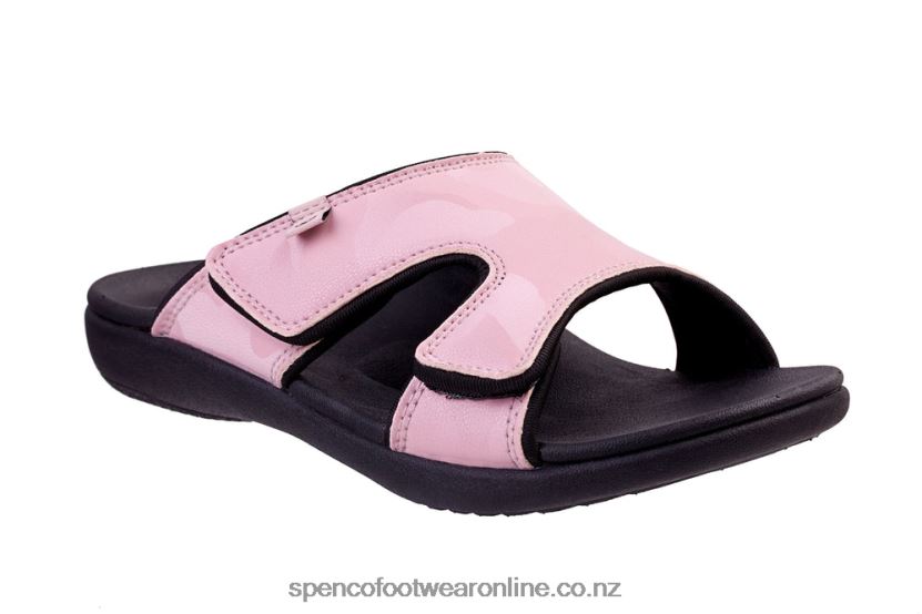 Women Spenco Footwear Kholo Camo Slide 426V8T168 Pink