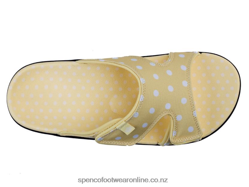 Women Spenco Footwear Kholo Dot 426V8T190 Black