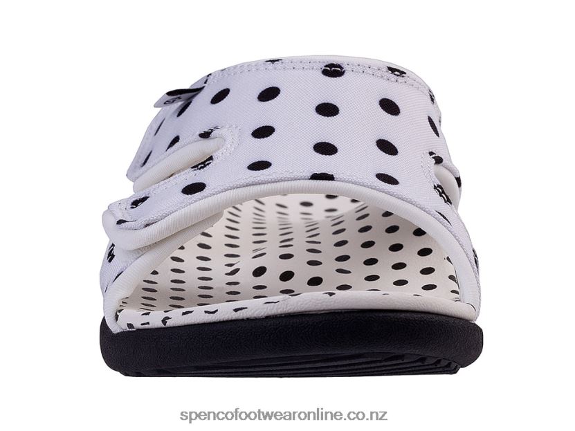 Women Spenco Footwear Kholo Dot 426V8T193 White