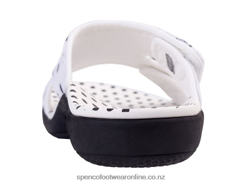 Women Spenco Footwear Kholo Dot 426V8T193 White