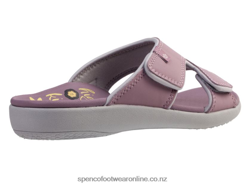 Women Spenco Footwear Kholo High Fives 426V8T210 Bittersweet