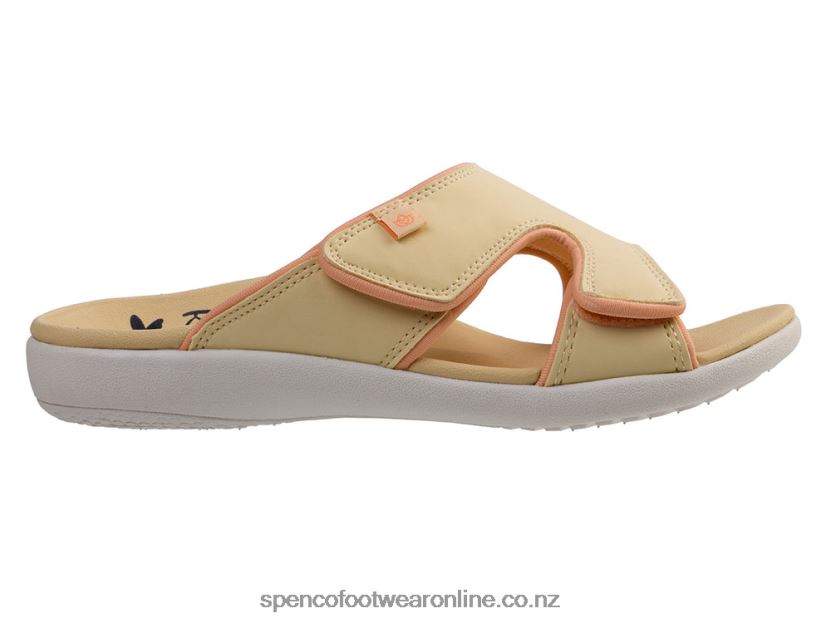 Women Spenco Footwear Kholo High Fives 426V8T211 Chamomille