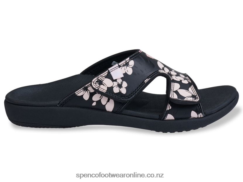 Women Spenco Footwear Kholo Luau 426V8T181 Black