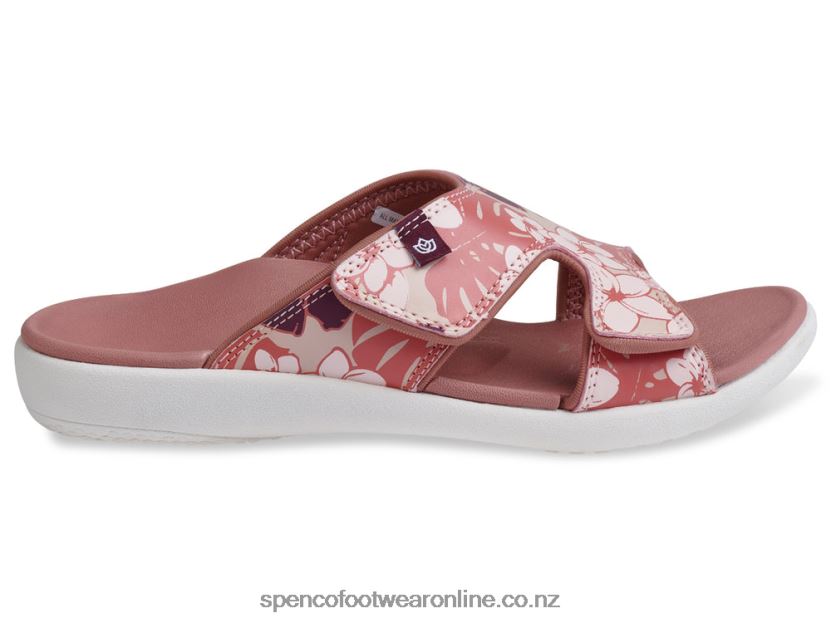 Women Spenco Footwear Kholo Luau 426V8T182 Cameo Brown