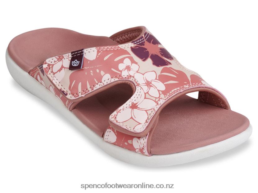 Women Spenco Footwear Kholo Luau 426V8T182 Cameo Brown