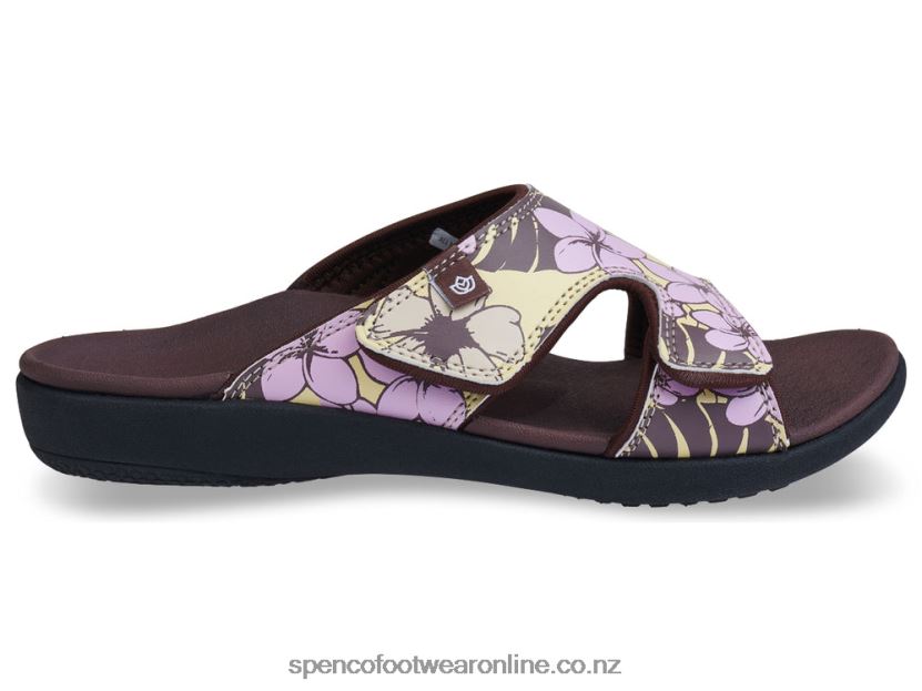 Women Spenco Footwear Kholo Luau 426V8T183 French Roast