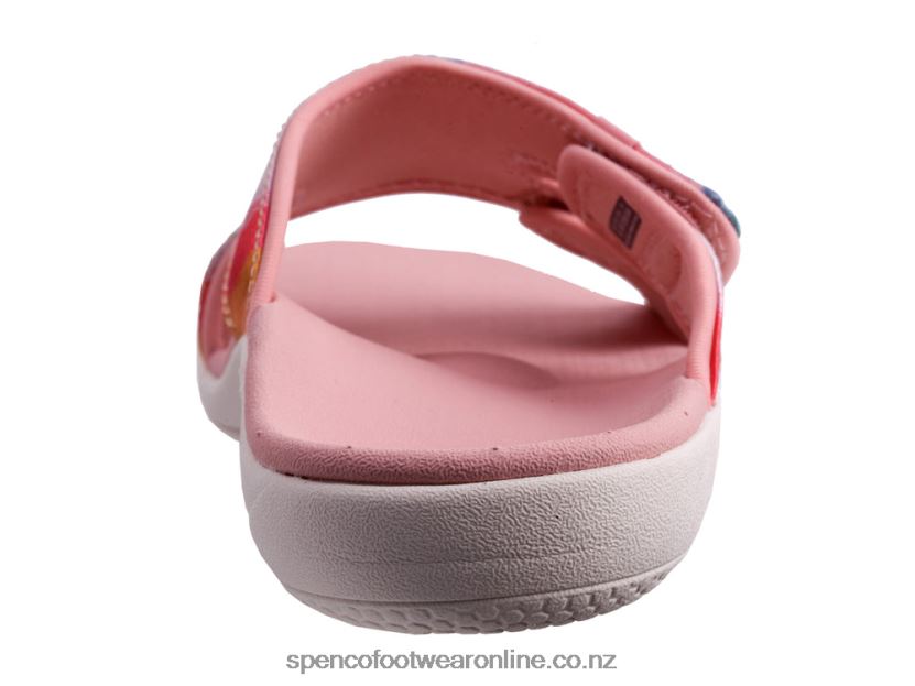 Women Spenco Footwear Kholo Monet 426V8T170 Aqua Sea