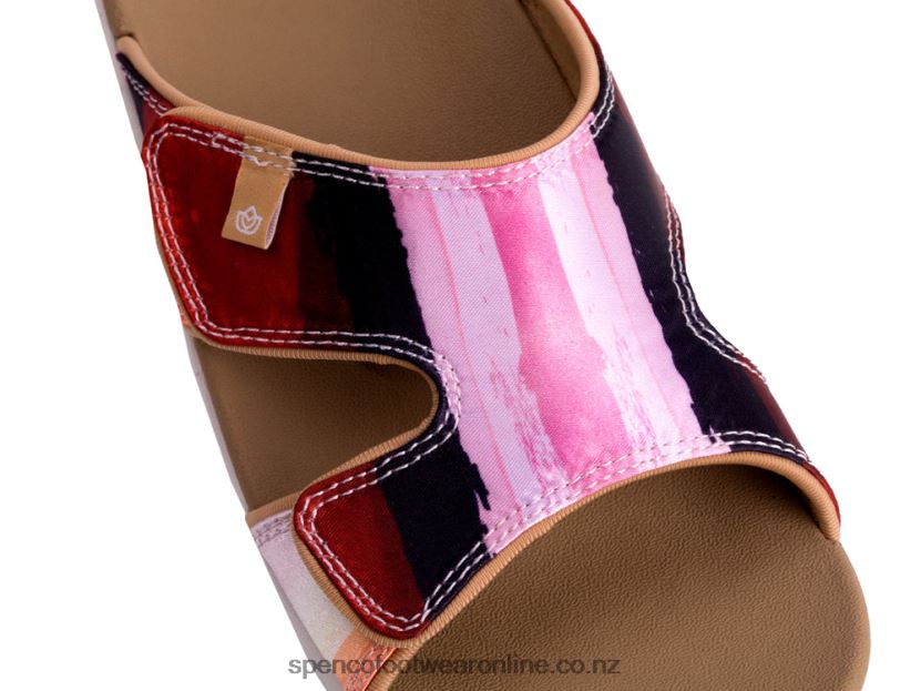 Women Spenco Footwear Kholo Monet 426V8T171 Black