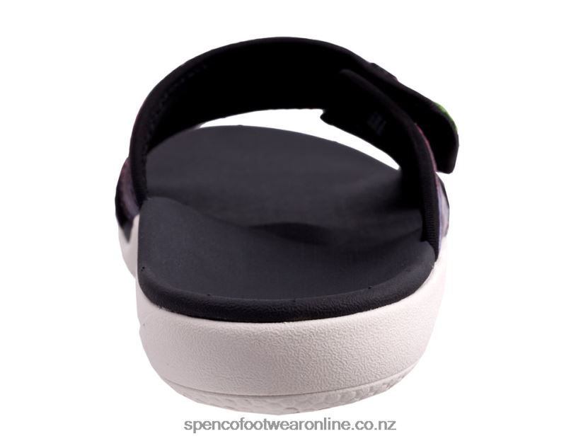 Women Spenco Footwear Kholo Monet 426V8T171 Black