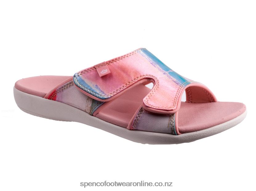 Women Spenco Footwear Kholo Monet 426V8T172 Cotton Candy