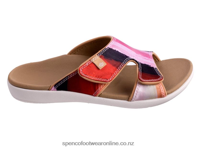 Women Spenco Footwear Kholo Monet 426V8T174 Sunset