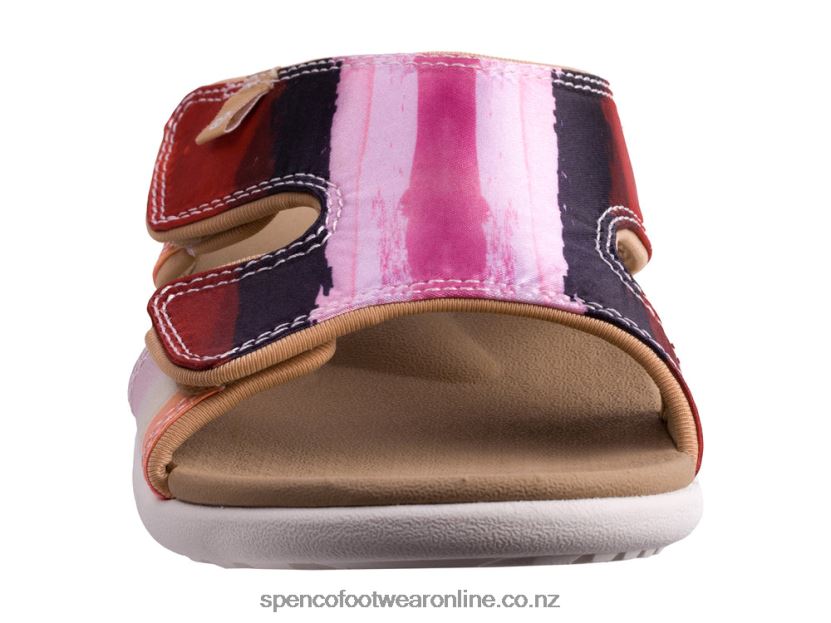 Women Spenco Footwear Kholo Monet 426V8T174 Sunset