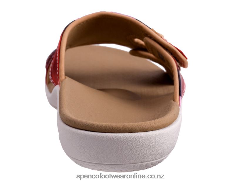 Women Spenco Footwear Kholo Monet 426V8T174 Sunset