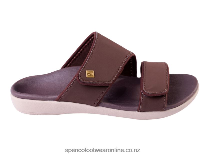 Women Spenco Footwear Kholo Nuevo 426V8T151 French Roast