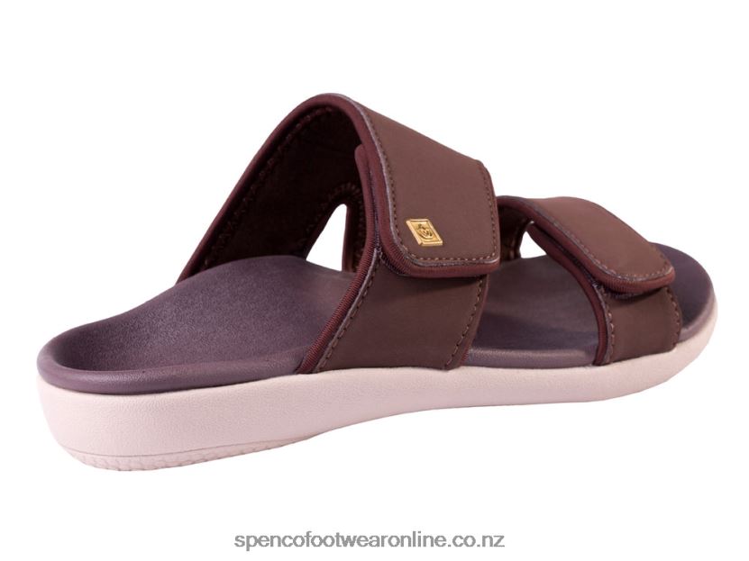 Women Spenco Footwear Kholo Nuevo 426V8T151 French Roast