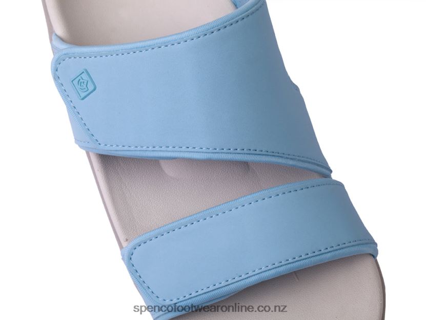 Women Spenco Footwear Kholo Nuevo 426V8T152 Cool Blue