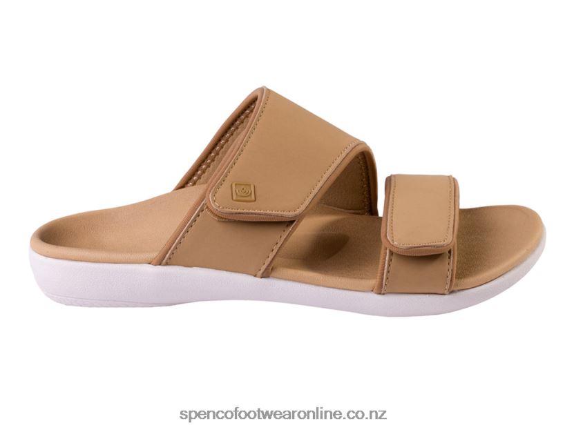 Women Spenco Footwear Kholo Nuevo 426V8T153 Champagne