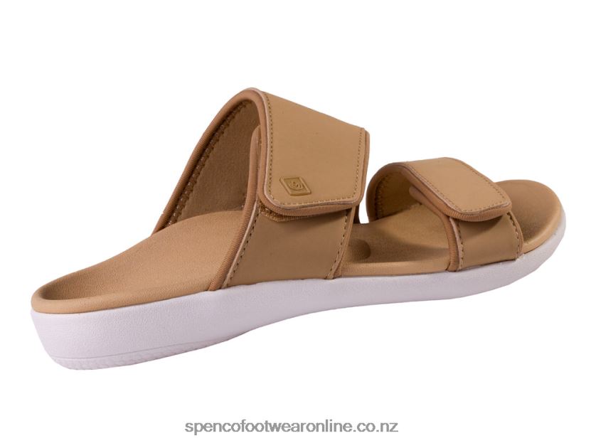 Women Spenco Footwear Kholo Nuevo 426V8T153 Champagne
