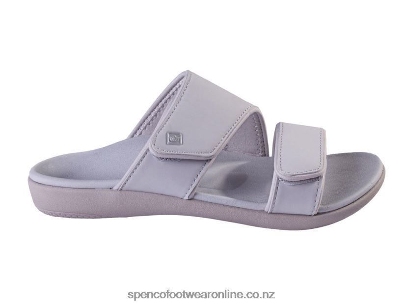 Women Spenco Footwear Kholo Nuevo 426V8T154 Glacier Grey