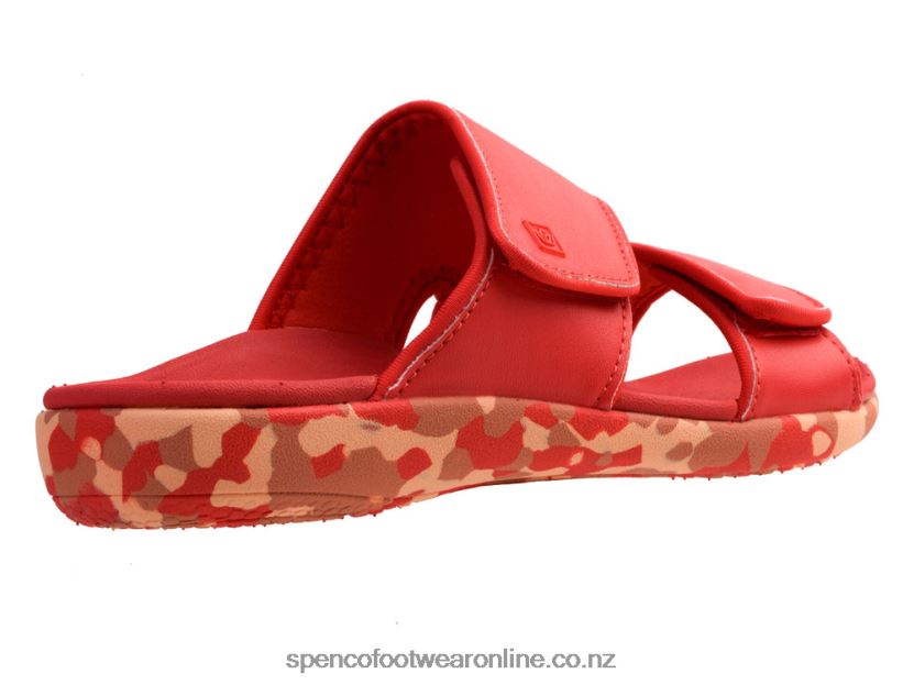 Women Spenco Footwear Kholo Nuevo Camo 426V8T215 Bittersweet