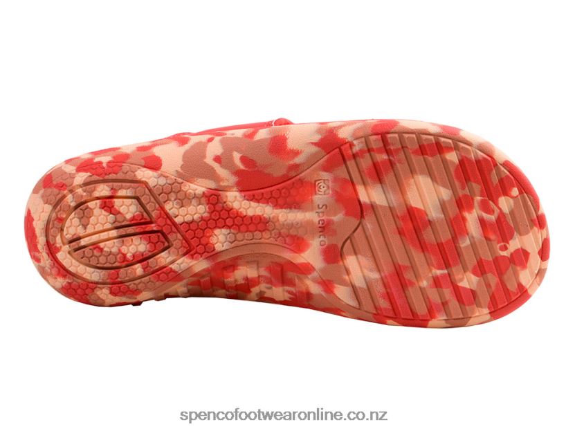 Women Spenco Footwear Kholo Nuevo Camo 426V8T215 Bittersweet