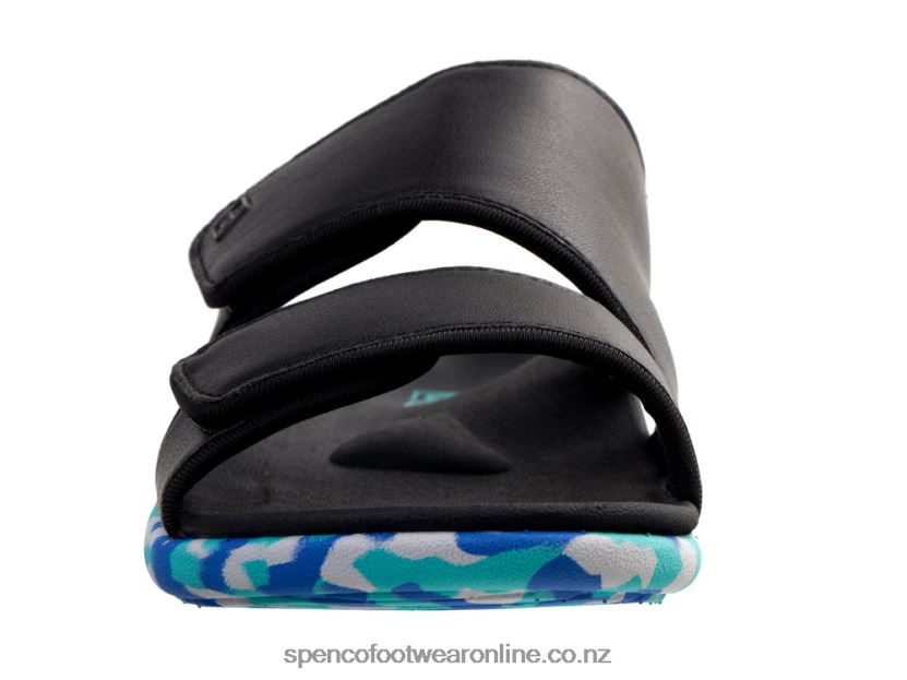 Women Spenco Footwear Kholo Nuevo Camo 426V8T216 Black