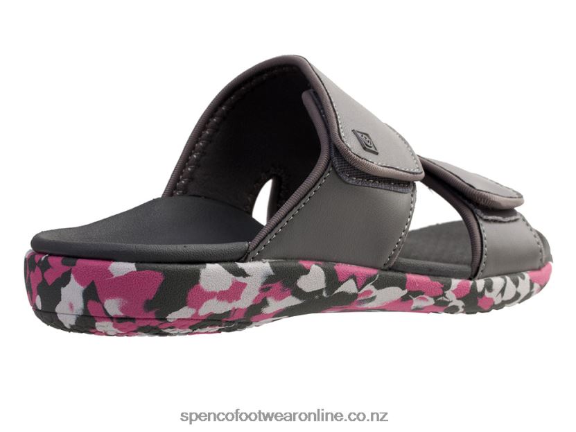 Women Spenco Footwear Kholo Nuevo Camo 426V8T219 Lagoon