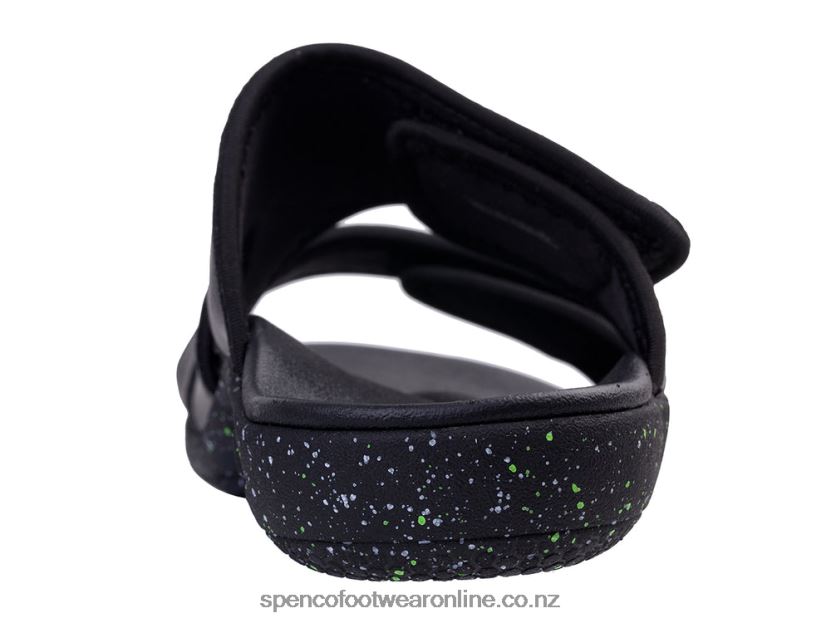 Women Spenco Footwear Kholo Nuevo Speckled 426V8T144 Black