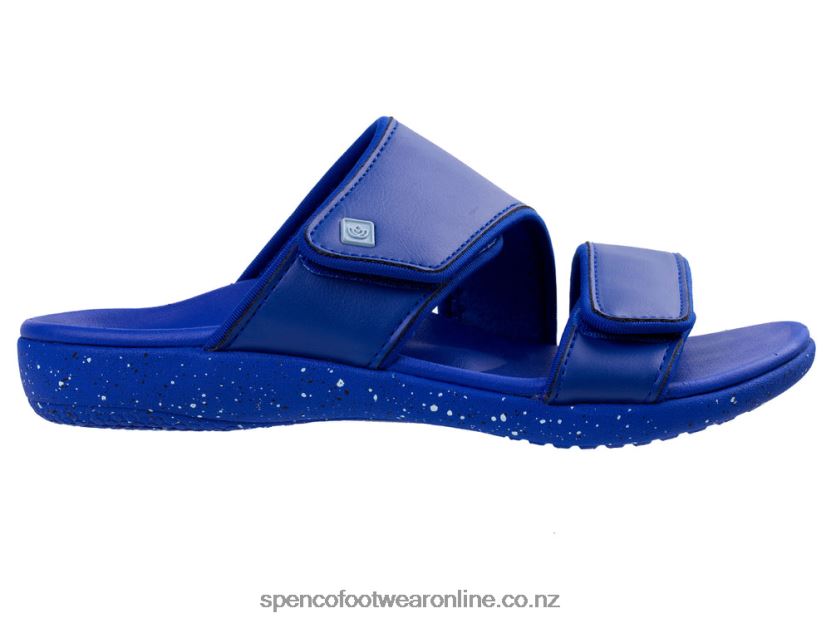 Women Spenco Footwear Kholo Nuevo Speckled 426V8T145 Cobalt