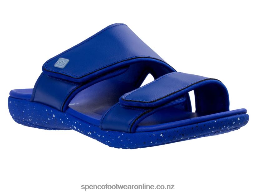 Women Spenco Footwear Kholo Nuevo Speckled 426V8T145 Cobalt