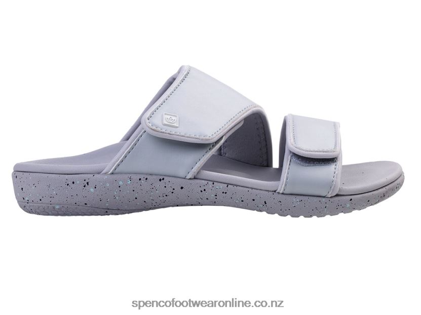Women Spenco Footwear Kholo Nuevo Speckled 426V8T146 Grey