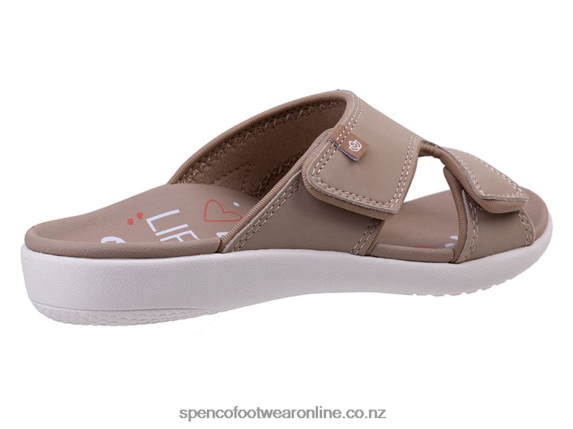 Women Spenco Footwear Kholo Rise Classic 426V8T197 Light Taupe