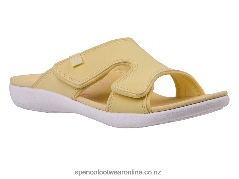 Women Spenco Footwear Kholo Rise Seasonal 426V8T199 Pale Banana
