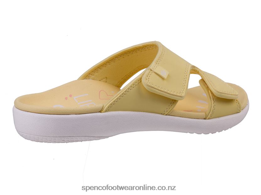 Women Spenco Footwear Kholo Rise Seasonal 426V8T199 Pale Banana