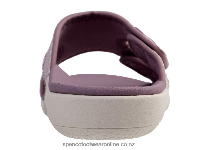 Women Spenco Footwear Kholo Stripe 426V8T221 Elderberry