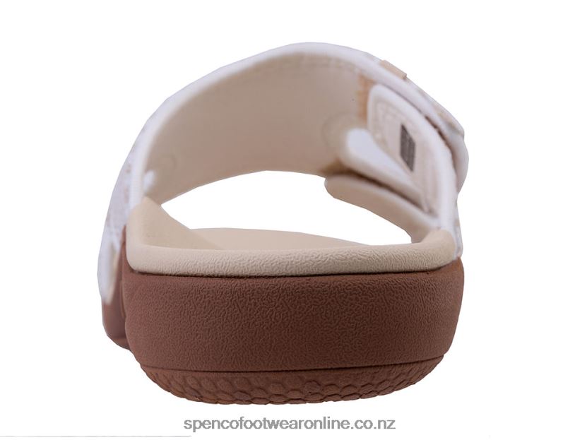 Women Spenco Footwear Kholo Stripe Seasonal 426V8T161 Desert Tan