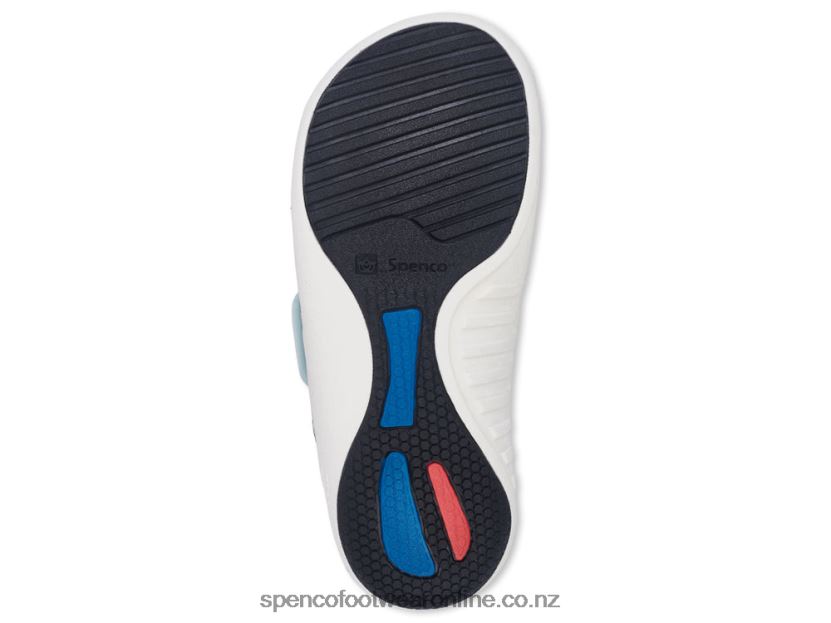 Women Spenco Footwear Kholo Wave Slide 426V8T178 Grey