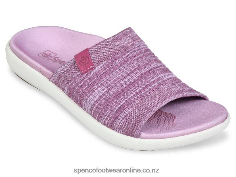 Women Spenco Footwear Astoria Slide - 2020 426V8T237 Heather Rose