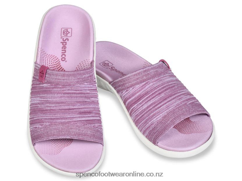 Women Spenco Footwear Astoria Slide - 2020 426V8T237 Heather Rose