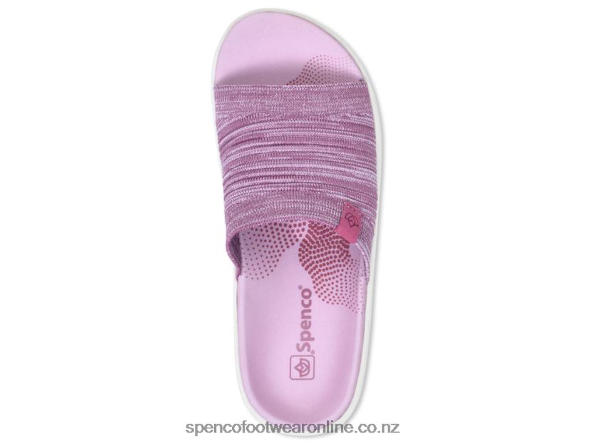 Women Spenco Footwear Astoria Slide - 2020 426V8T237 Heather Rose