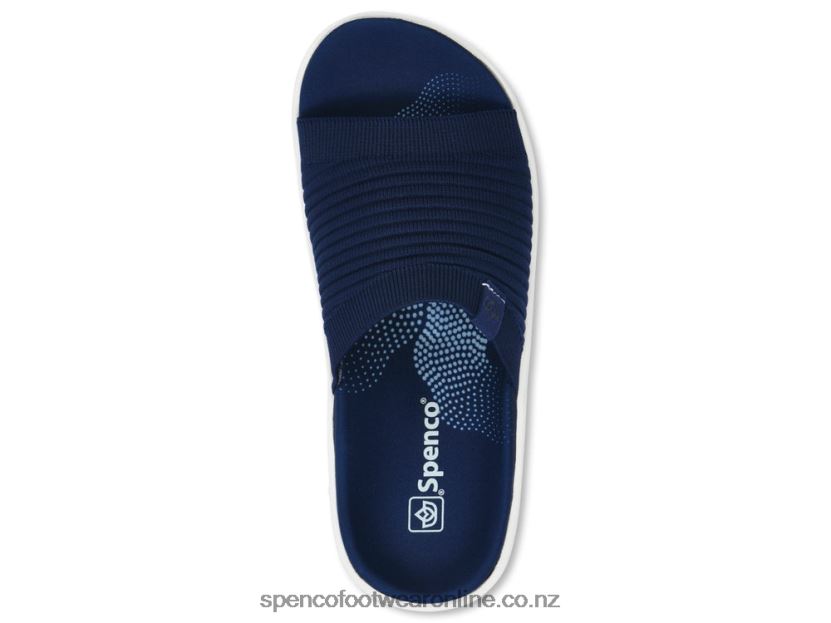 Women Spenco Footwear Astoria Slide - Best Seller 426V8T236 Patriot Blue