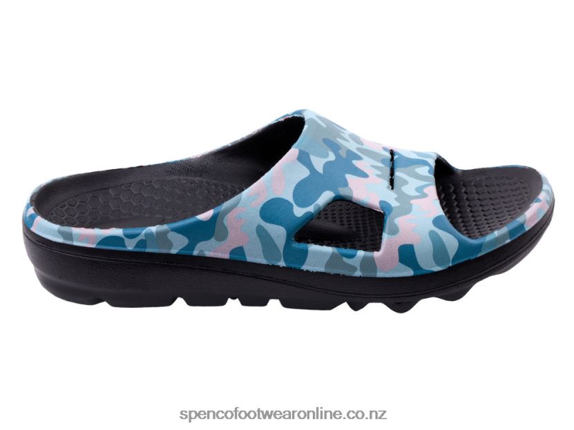 Women Spenco Footwear Fusion 2 Camo Slide 426V8T266 Pink Camo