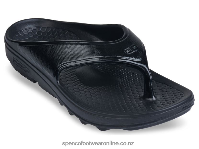 Women Spenco Footwear Fusion 2 Fade Sandal 426V8T224 Black